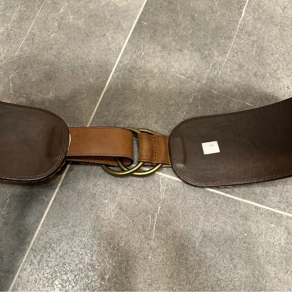 3D western belt wide boho pink leather southwest yellow purple colorful - Picture 10 of 12